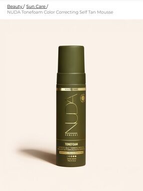 Tonefoam Self Tan Mousse – Olive